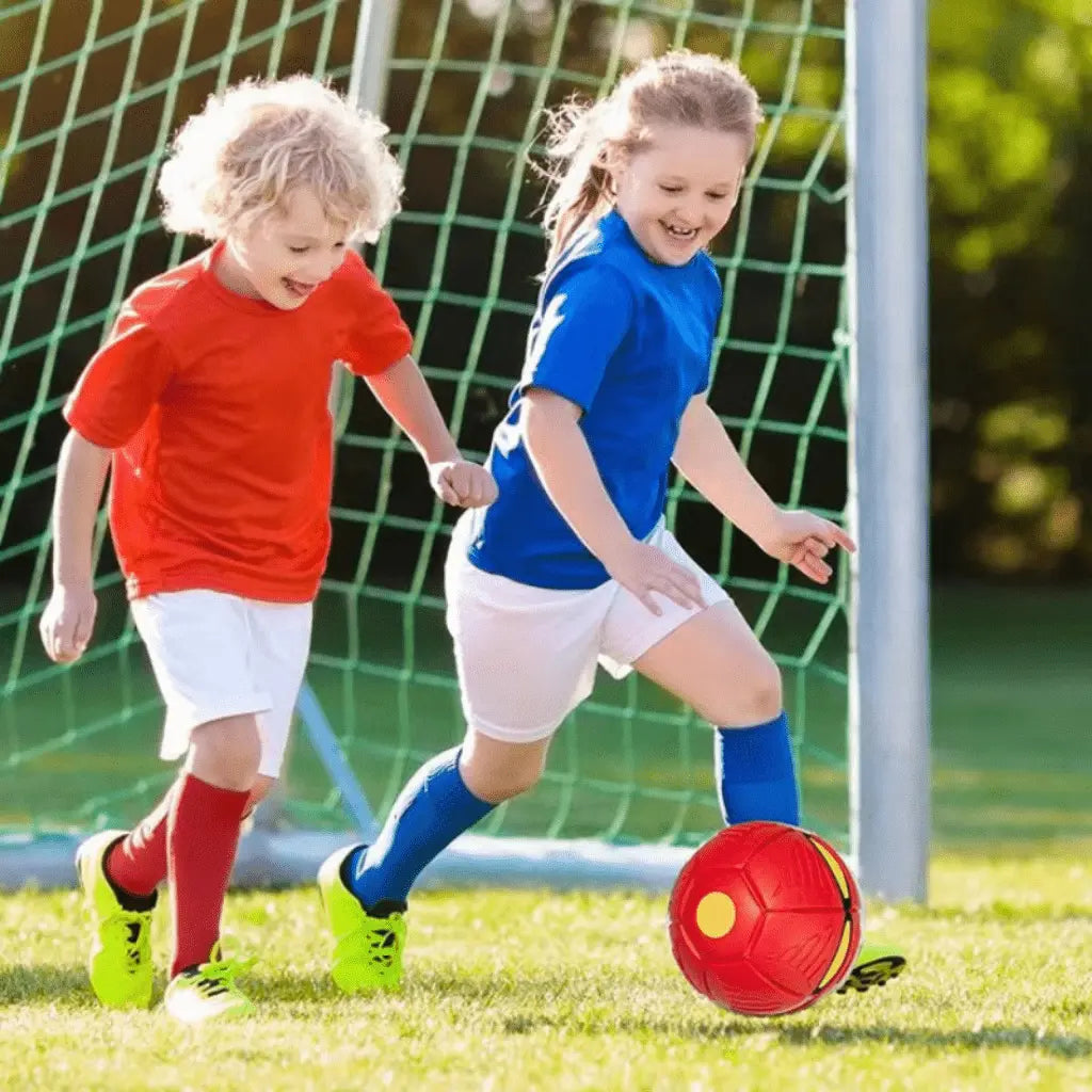 Pawsome-FlyBall spelende kinderen