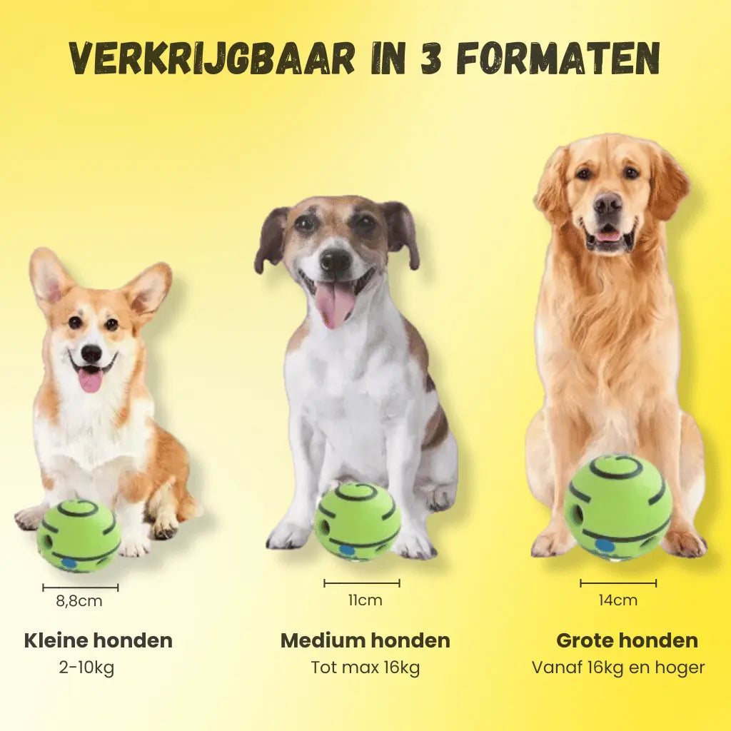 Pawsome-Ball Speelbal Hond matentabel