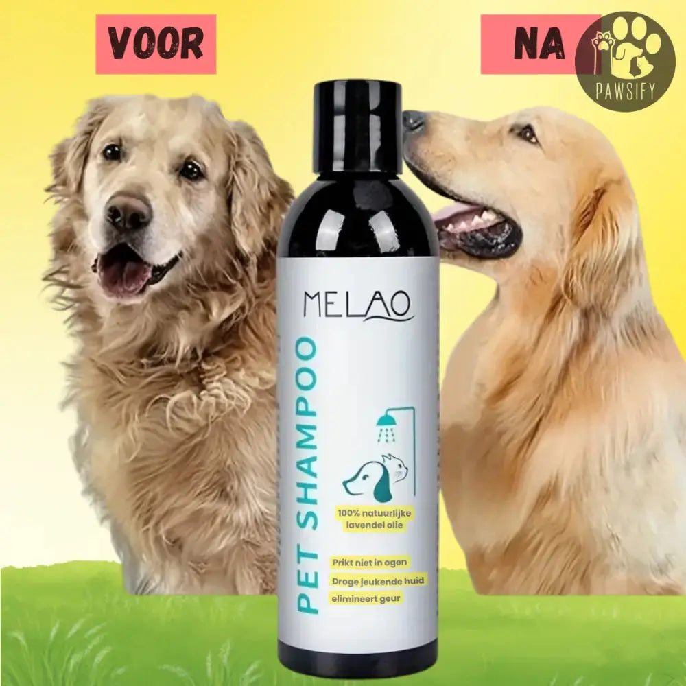 Bubbleclean Shampoo Hond of Kat anti-vlooien teken en luizen